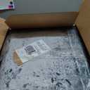 Living Room Rug 7x10 Gray Area Rugs Machine Washable Abstract Boho Large Rug Non-Slip Non-Shedding Faux Wool Indoor Vintage Carpet for Bedroom, Classroom, Dining Room, Kids Playroom (Grey)