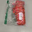 Wellmax Diamond Braid Nylon Rope, 3/8 in X 50 Foot, UV Resistant, High Strength and Weather Resistant - Red