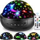 Night Light for Kids, 93 Lighting+3 Films Kids Night Light Projector, Remote+Dimmable Star Projector, 360 Slient Star Lights for Ceiling Projector, Stars for Ceiling Stars,Gifts&Room Decor