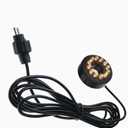 Replacement 12V Underwater 12-LED Lights Ring Submersible Fountain Pond Underwater Lights (Warm White)