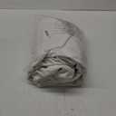 StangH Extra Wide Velvet Pinch Pleated Curtains for Sliding Door, Super Soft Ivory White Light Dimming Room Dividers Luxury Thermal Window Drapes for Living Room Nursery, W62 x L84, 1 Panel