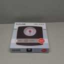 Taylor Battery Free Analog Scales for Body Weight, 330LB Capacity, Easy to Read Large 4.25-inch Dial, 10.3 x 10.6-inch Vinyl Mat Platform, Black