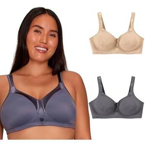 PLAYTEX Women's 18 Hour Silky Soft Wireless Bra, Smoothing Full-Coverage T-Shirt Bra, Single 36D