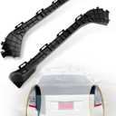 Rear Bumper Cover Retainer Set, Compatible with 2010-2015 Toyota Prius, 2012-2015 Prius Plug-In, Black Back Left & Right Side Bumper Retainer Bracket Pair, Replace# TO1132102, TO1133102