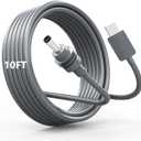 Starlink Mini USB C to DC Power Cable, 10FT/3M Starlink Mini Cable USB Type-C Input to DC Cord, Work with 100W+ PD Source Power Bank 20V PD Charger, Waterproof Accessories