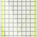 ARTEZA Quilting Ruler, Laser Cut Acrylic, Double Colored Grid Lines, 8.5"x24"
