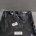 4 Pack 12 Inch Square Plant Saucer, Plant Drip Trays and Flower Pot Saucers, Plant Trays for Indoors No Holes, Plant Drainage Tray Saucers for Potted Plants (Black)