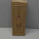 Sweejar Ceramic Olive Oil Dispenser Bottle, 20 Oz Relief Design EVOO Oil and Vinegar Dispensing Bottle with Spout for Kitchen, Set of 1 (Gradient Blue)