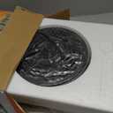 Electric Greenhouse Heater with Thermostat - 1500W Stainless Steel Outdoor Fan Heater, Fast Heating, Overheat Protection, Heating for Garage, Flower Room, Grow Tent