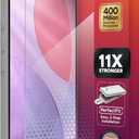 ZAGG XTR5 Screen Protector for iPhone 17 Pro - Glass, Blue Light Protection, 11X Stronger, Eyesafe CPF60 Tech, Anti-reflective Tech, Vibrant Color & Touch Sensitive Tempered Glass, Easy To Install