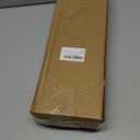 Long Curtain Rods 72-144 Inches(12ft), 1” Diameter Heavy Duty Black Drapery Rod for Large Windows - Adjustable Length to 150 Inch for Living Room & Bedroom Farmhouse, Sturdier Metal Brackets