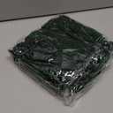 30 Pcs Velvet Ribbon Bows 5" x 4" Pre Tied Christmas Velvet Bows with Twist Tie for Gift Packaging Christmas Tree Wreaths Door Windows Wedding Party Decoration(Forest Green)