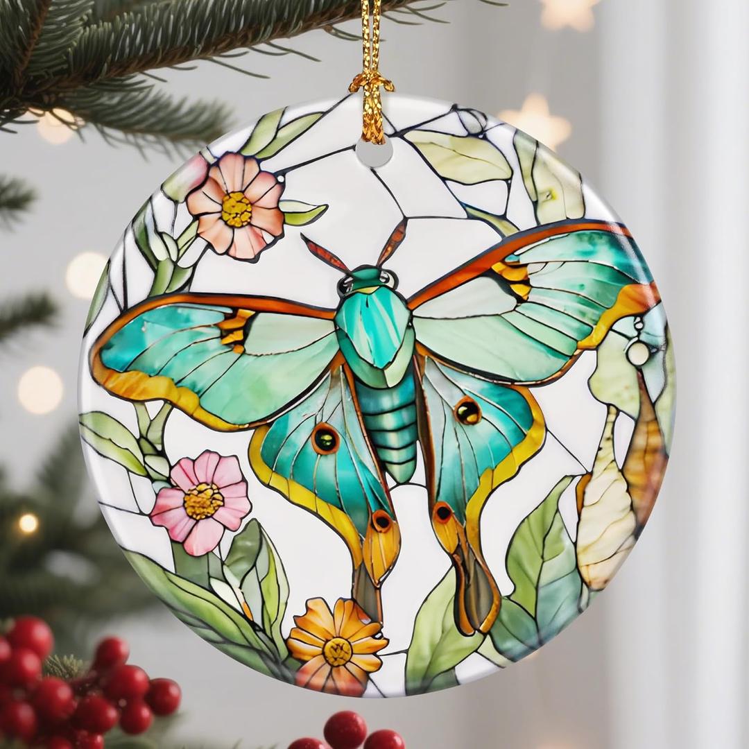Christmas Ornaments, Butterfly Ornament, Christmas Tree Ornaments, Xmas Decorations, Holiday Decorations, Gifts for Butterfly Lovers, Holiday Party Gifts, and Xmas Gift Ideas