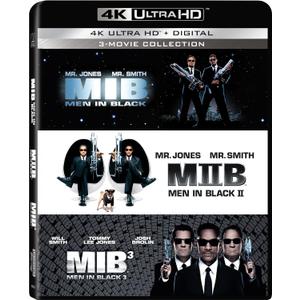 Men in Black (1997) / Men in Black 3 / Men in Black II - Set - 4K + Digital [Blu-ray]