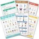 Tiny Expressions Pretend Play Notepads - 6-Pack Kids Play Pads - 40 Pages Each of Restaurant, Doctor, Boarding Pass, Report Card, Nature Walk & Soda Shop for Imaginative Role Play