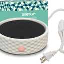 Electric Large Candle Warmer Plate - Ceramic Candle Wax Warmers for Jar Candles, Coffee Mug Warmer, Cup Warmers for Home Office, Aromatherapy Fragrance and Heating Beverage, Milk, Tea, Hot Chocolate