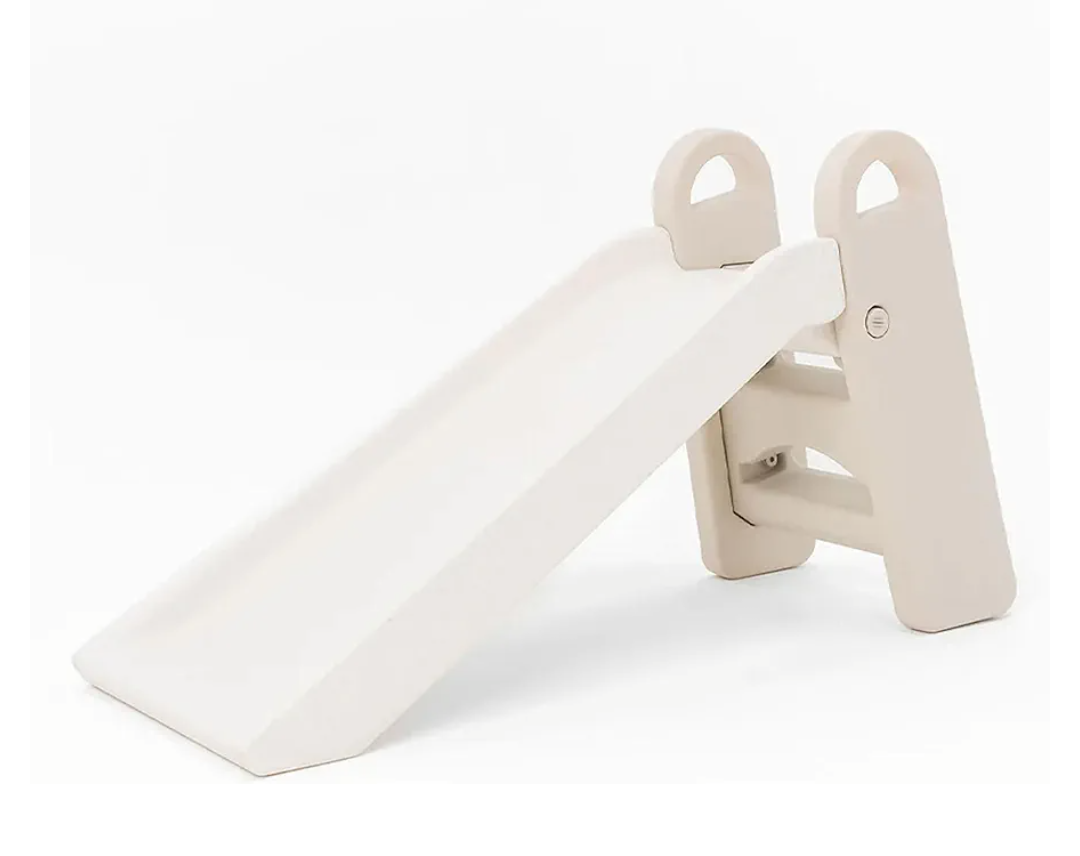 PLAYSMOL Slope Slide for Kids, Indoor/Outdoor Toddler Slide with Handles, Foldable for Easy Storage, Freestanding Playground Toy for Ages 3+