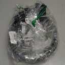 12-Pack 8 Inch Flower Pot Holder Ring Hanging Plant Holder Wall Mount Metal Plant Hangers Indoor Outdoor Planter Hooks Brackets for Patio, Garden, Home, Matte Black