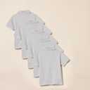 Amazon Essentials Boys and Toddlers' Short-Sleeve School Uniform Pique Polo Shirts, Multipacks (3T, Grey Heather)