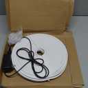 DBFAIRY 66Ft LED Neon Rope Lights, 24V Dimmable 2400LEDs Strip Neon Light, 2700K Flexible Silicone Rope Lights Super Bright IP67 Waterproof with Timer Function for Indoor Outdoor Decor(Warm White)