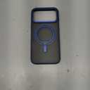 Magnetic for iPhone 17 Pro Case with Ring Stand, Matte Back Shockproof Phone Case for iPhone 17 Pro 6.3'', Blue