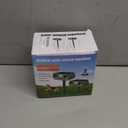 2Pack 2026 Ultrasonic Animal Repellent Outdoor Deer Repellent Devices Solar Animal Repeller Motion Activated Deterrent to Scare Cat Squirrel Rabbit Raccoon Skunk with LED Flash Lights for Yard Lawn (Green)