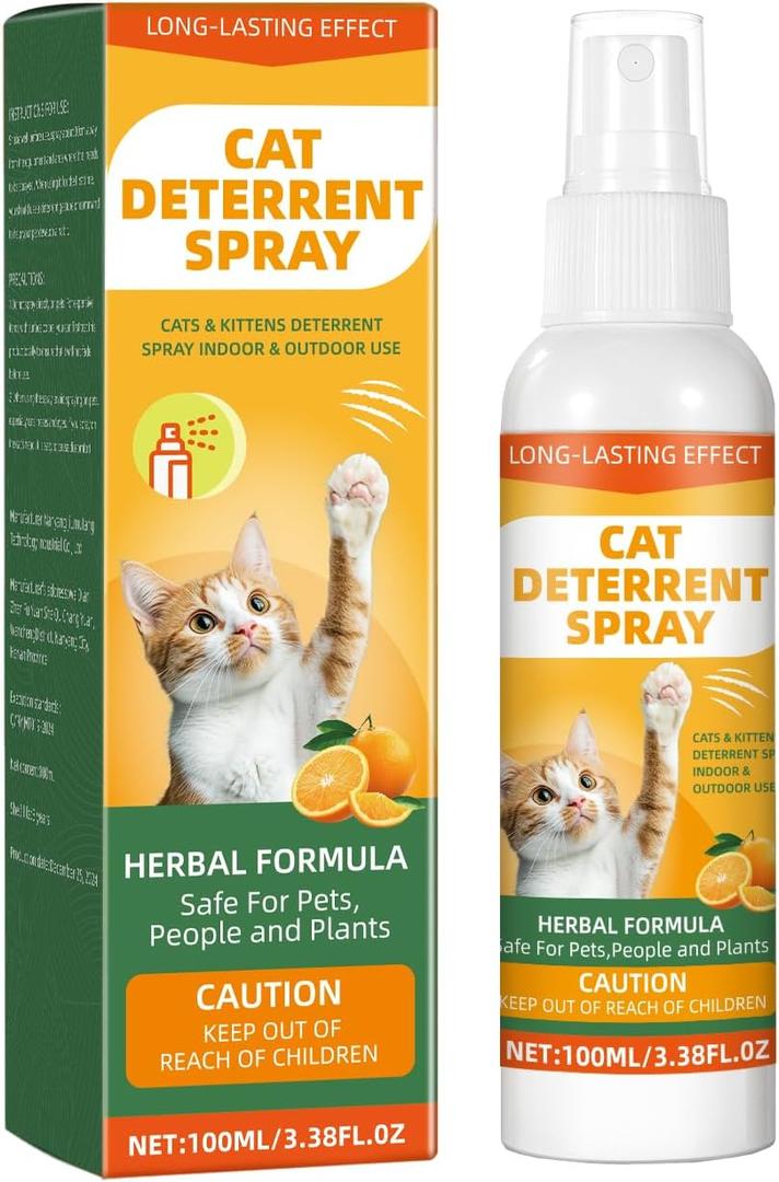 Cat Deterrent Spray - Indoor & Outdoor Training Safe