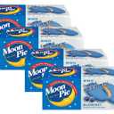 MoonPie Blueberry Sandwich Cookie Mini 4 Pack, 48 Total Cookies, BB Date Not Found 