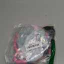 Taglory Rope Dog Leash 4 FT with Comfortable Padded Handle, Highly Reflective Threads Leash and Anti-Tangle Clip for Walking Medium Large Dogs, 1/2 inch, Pink