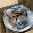 ELYONA 2 Pack Hammered Pendant Lights, 12" Industrial Metal Dome Hanging Lamp, Solid Wood Pendant Light Fixtures for Kitchen Island, Bar, Farmhouse, Dining Room, Bedroom, Hallway, Black