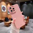 MINSCOSE Compatible with iPhone 14 Pro Max Case,Cute Fashion Polka Dot Design Phone Case for Girls Women, Soft TPU Slim Cover Camera Raised Protection for iPhone 14 Pro Max Case Pink