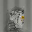 Copper Compression Socks Women and Men 6 Pairs - Circulation Arch Support Plantar Fasciitis Running Ankle Socks (Small-Medium, A7.5 - 6 White)