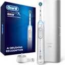 Oral-B Genius X Limited Rechargeable Electric Toothbrush with 1 Replacement Brush Head, Travel Case, White