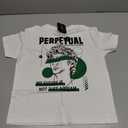 SOLY HUX Boy's Summer Tops Letter Graphic Short Sleeve Shirts Crew Neck Loose Tee Shirt, Size 7Y