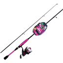 Ready2Fish Just Add Bait All-Species Spinning Combo with 52Piece Kit
