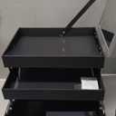 Joligrace Makeup Train Case Makeup Case Organizer Portable Cosmetic Box Storage with 2 Trays Mirror Locking Make Up Travel Case for Nail Kits Cosmetics Craft Traveling Makeup Box Mermaid Pink