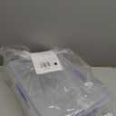 Sistema KLIP IT Food Storage Container, 7 L, Airtight & Stackable, BPA-Free, Clear with Blue Clips (236oz)