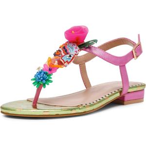 Betsey Johnson Women's Murphee, 8, Pink Multi