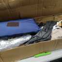 SUNCREAT Portable Outdoor Hammock with Stand, Heavy Duty Hammock with Carrying Bag, Soft Pillow, Balance Ropes, Dark Blue