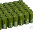 Leak Proof Dog Poop Bags with Dispenser and Leash Clip, Unscented, 13 x 9 Inches - 810 Count (15 Bags per Roll, 54 Rolls)