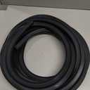 EPDM Dense Rubber Window Locking Gasket, Weather Stripping Seal for Stationary Windows or Windshields, Fit 1/4" Glass and 1/8" Panel Edge, 26Feet
