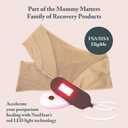 Mommy Matters EMBRACE Postpartum Belly Wrap, Belly Support for After Pregnancy Women, Abdomen/Back Maternity Brace, Postpartum Belt for Baby Belly Recovery (Beige, Small)