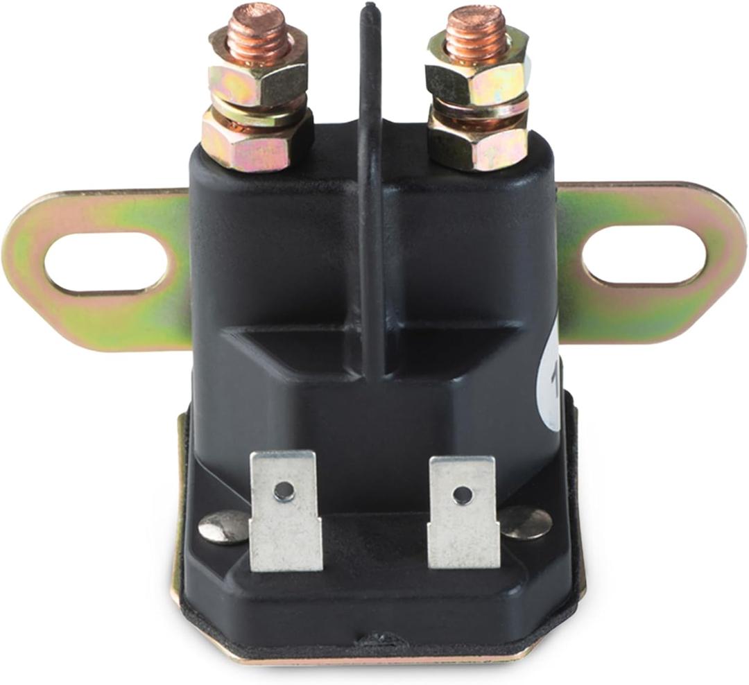 BlueStars GY22476 AUC15346 Starter Solenoid 12V - Compatible with John Deere Tractor D100 D105 D110 D120 D125 D130 D140 D150 D155 D160 D170 L105 L108 LA100 LA105 EZTrak Z225 Z345 Z445 Z525 Z625 Z665