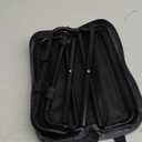 2-in-1 Collapsible Camping Stool & Sling Bag / 220LB Load Capacity Folding Portable Fishing Stool/Collapsible Stool for Camping, Hiking, Fishing, Gardening & Beach Outdoor Activities, Grey (Large)