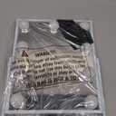 Hansong Vanity Mirror with Lights Lighted Makeup Mirror with 9 LED Bulbs Plug in Light Up Makeup Mirror with Lights 360 Rotation with 10x Magnifying Mirror Tabletop (White)