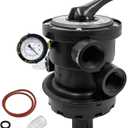 SP0714T Top-Mount Multiport Valve, Compatible with Hayward VariFlo Multiport Valve, for Hayward Sand Filter Above-Ground Pro- or Vl Series