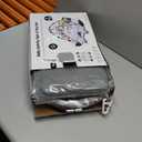 Baby Gym Play Mat, 8-in-1 Tummy Time Mat & Activity Gym, Washable Ball Pit, Infant Play Mat with Detachable Toys for Sensory Exploration and Motor Skill Development (Black White)