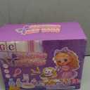 G.C Cat Toys for Kids Girls, Electronic Interactive Stuffed Cat Walk Meow and Wag Tail with Stroller Pet Care Accessories Toys Pretend Play Birthday Gifts for Toddlers Girls 3 4 5 6 7 8 Year Old