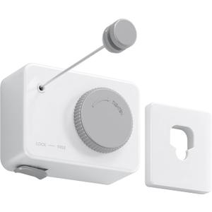 Danpoo Retractable Clothesline Indoor Outdoor, Heavy Duty Anti-Sag Wall Mounted Laundry Drying Line with Stainless Steel Rope