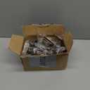 1/2" Overlay Partial Wrap Kitchen Cabinet Hinges, Antique Brass Self Closing Cabinet Hinge for Kitchen Cabinet Doors,50 Pack (25 Pairs)